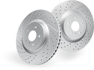 R1 73-98 International/Navistar S Models Conventional Front/Rear Left Drill & Slot Geoperf Rotor