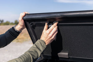 Rough Country Hard Tri-Fold Flip Up Bed Cover | Chevy/GMC Canyon/Colorado (15-26)