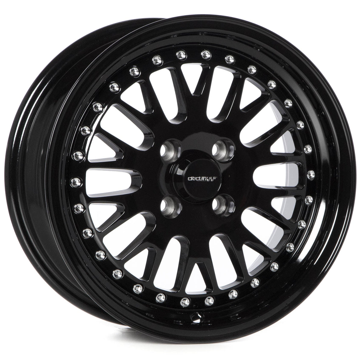 Circuit Performance CP21 Full Gloss Black 4x100 | 15x7 | +25mm / 4.98