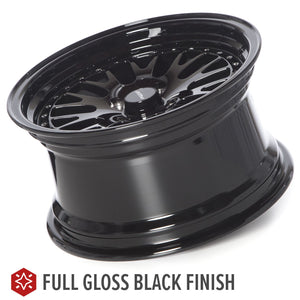 Circuit Performance CP21 Full Gloss Black 4x100 | 15x8 | +25mm / 5.48