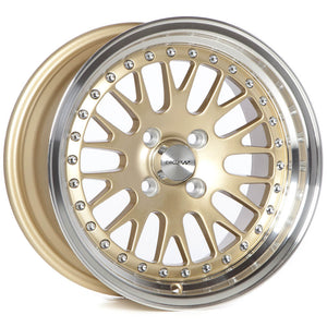 Circuit Performance CP21 Gloss Gold 4x100 | 15x8 | +25mm / 5.48