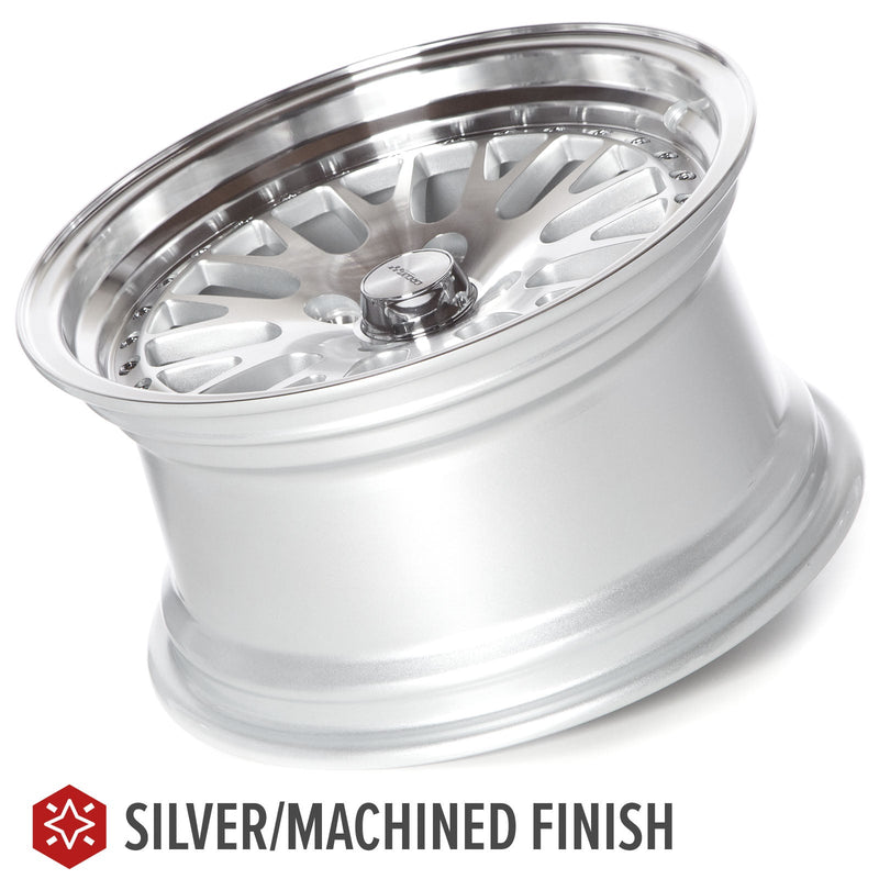 Circuit Performance CP21 Silver/Machined 4x100 | 15x8 | +25mm / 5.48