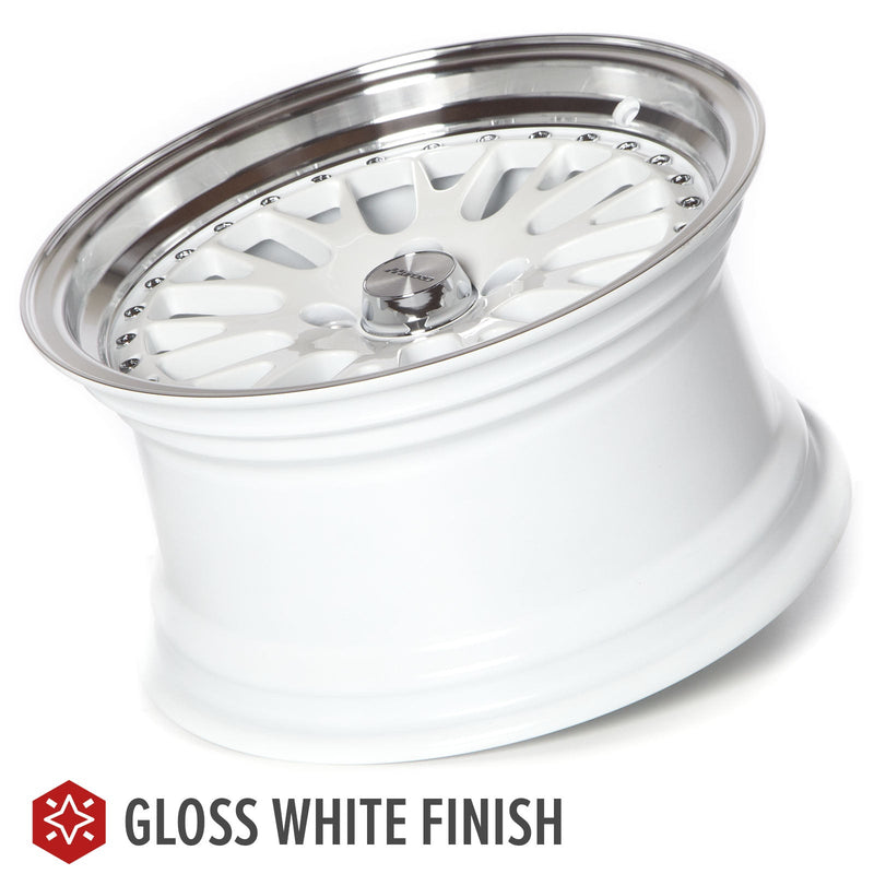 Circuit Performance CP21 Gloss White 4x100 | 15x8 | +25mm / 5.48