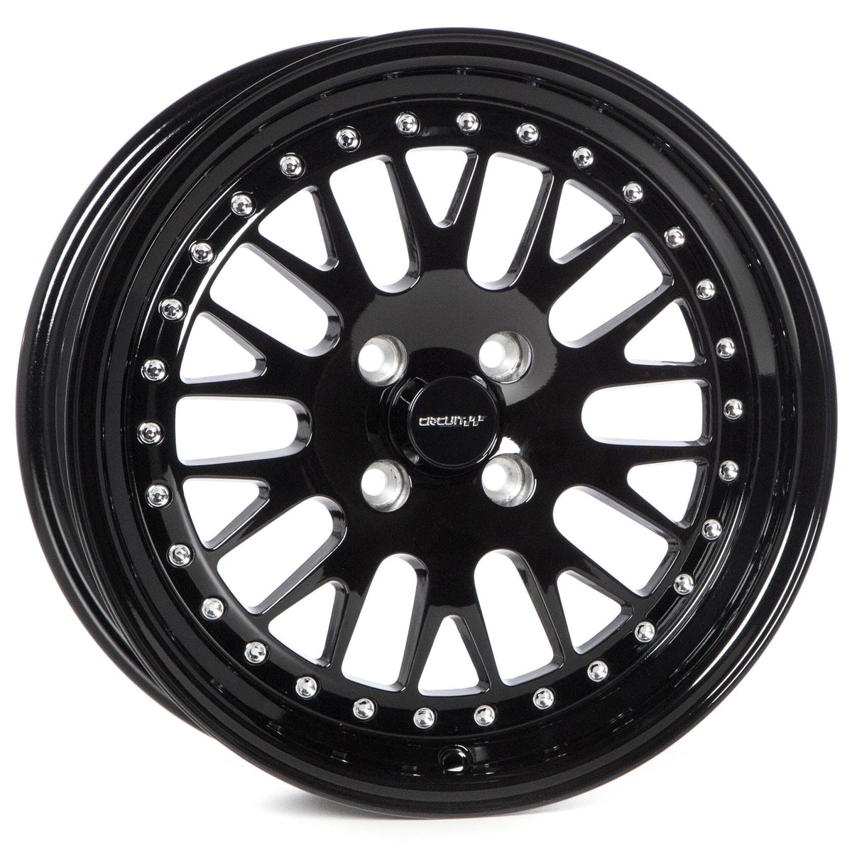 Circuit Performance CP21 Full Gloss Black 4x100 | 16x7 | +25mm / 4.98