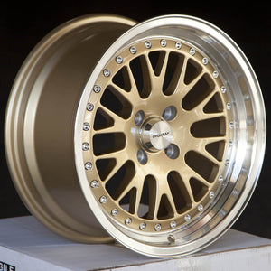Circuit Performance CP21 Gloss Gold 4x100 | 16x8 | +25mm / 5.48