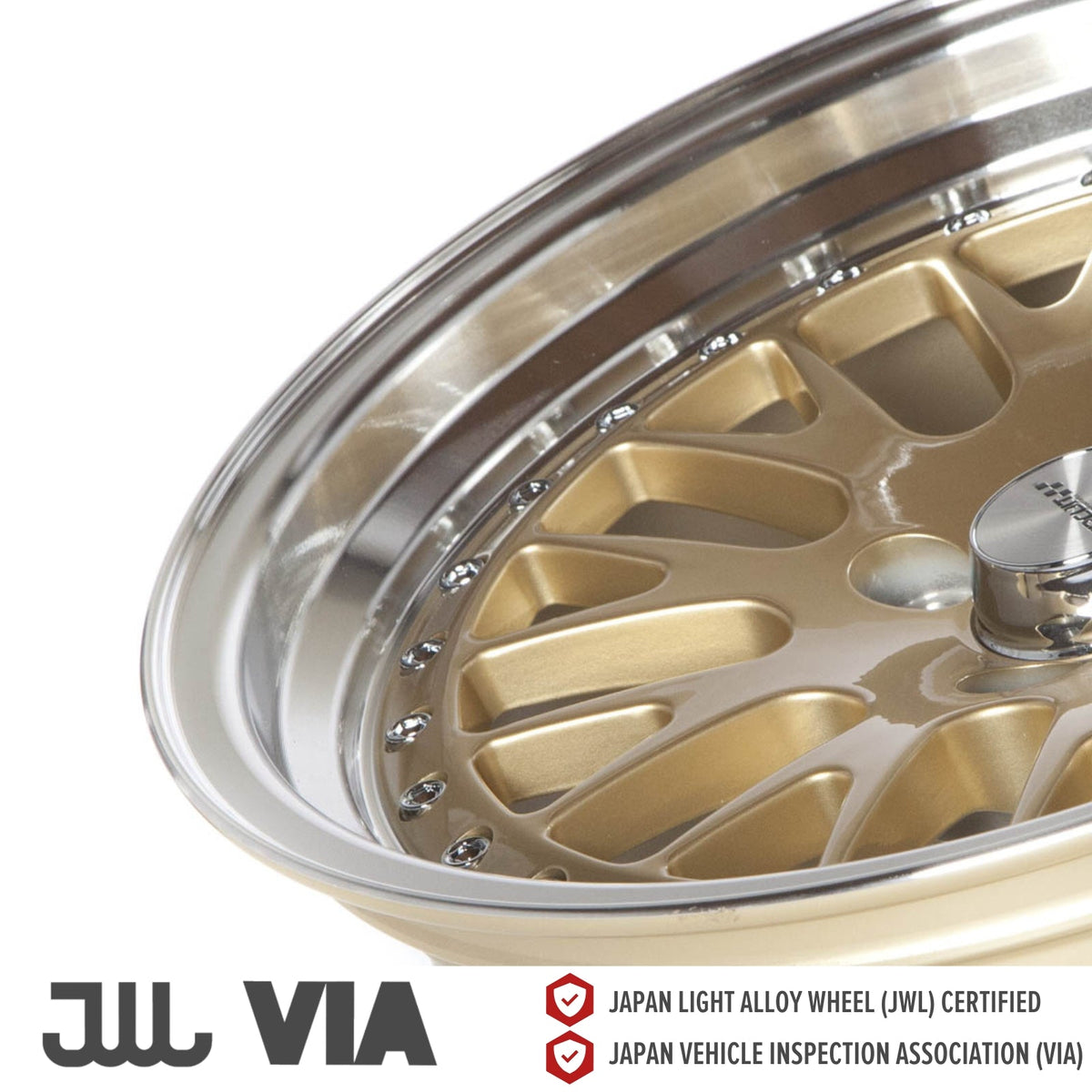 Circuit Performance CP21 Gloss Gold 4x100 | 16x8 | +25mm / 5.48