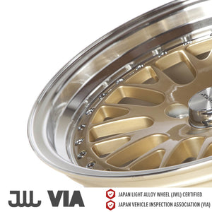 Circuit Performance CP21 Gloss Gold 4x100 | 16x8 | +25mm / 5.48