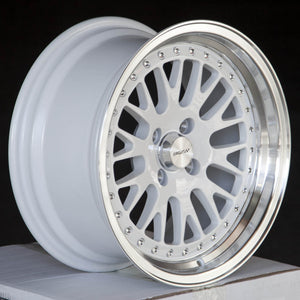 Circuit Performance CP21 Gloss White 4x100 | 16x8 | +25mm / 5.48