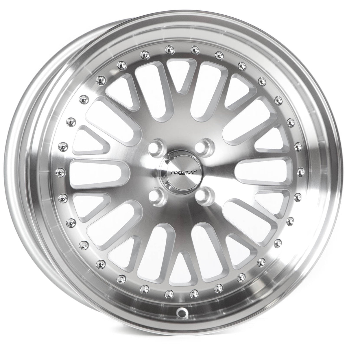 Circuit Performance CP21 Silver/Machined 4x100 | 17x8 | +35mm / 5.88