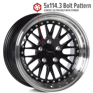 Circuit Performance CP21 Gloss Black ML 5x114.3 | 16x8 | +25mm / 5.48