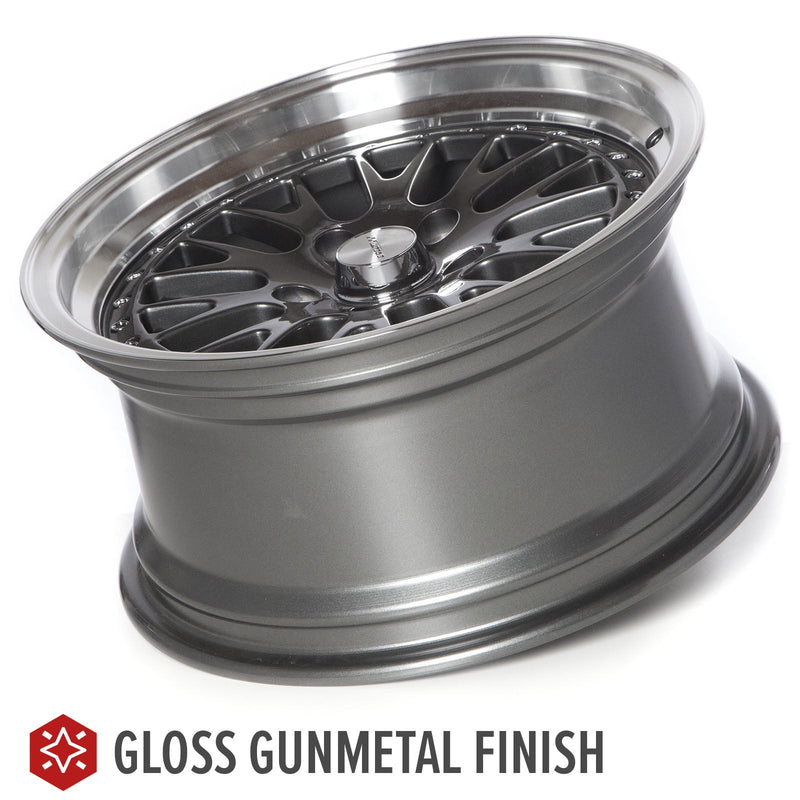 Circuit Performance CP21 Gloss Gunmetal 5x114.3 | 16x8 | +25mm / 5.48