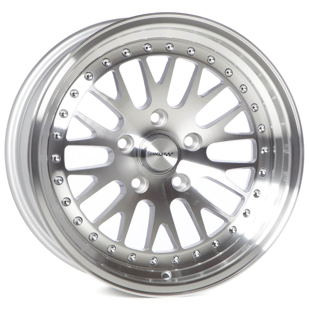 Circuit Performance CP21 Silver/Machined 5x114.3 | 16x8 | +25mm / 5.48