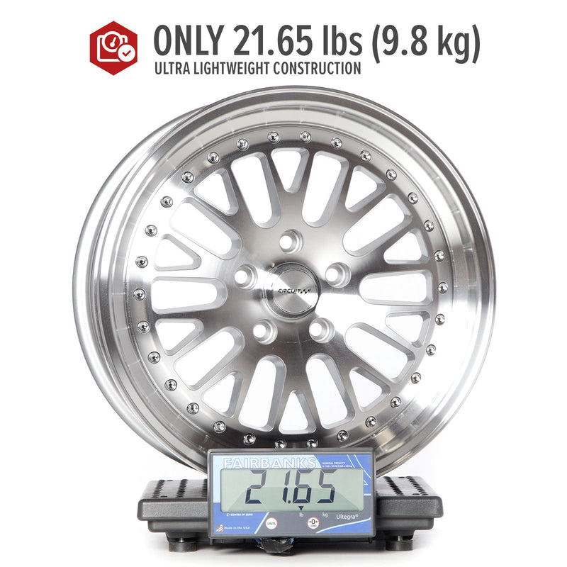 Circuit Performance CP21 Silver/Machined 5x114.3 | 17x8 | +35mm / 5.88