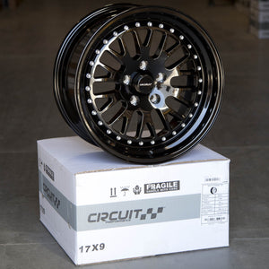 Circuit Performance CP21 Full Gloss Black 5x114.3 | 17x9 | +20mm / 5.79