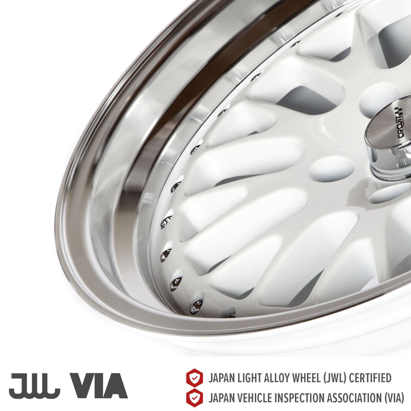 Circuit Performance CP21 Gloss White 5x114.3 | 17x9 | +20mm / 5.79