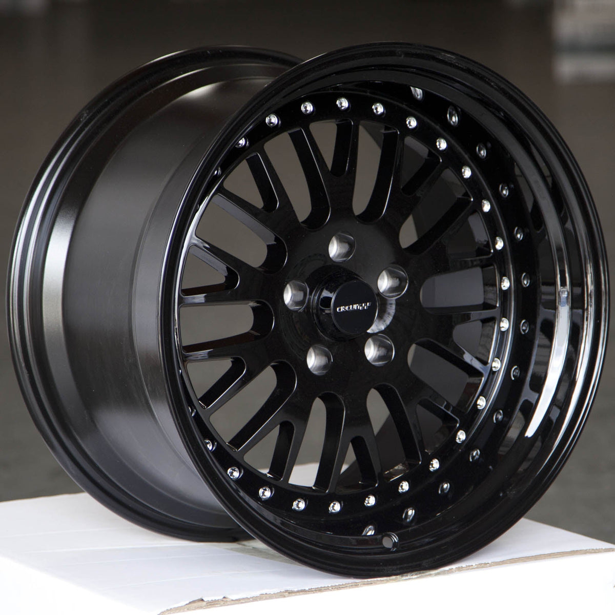 Circuit Performance CP21 Full Gloss Black 5x114.3 | 18x11 | +20mm / 6.79