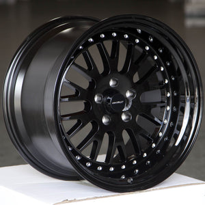 Circuit Performance CP21 Full Gloss Black 5x114.3 | 18x11 | +20mm / 6.79