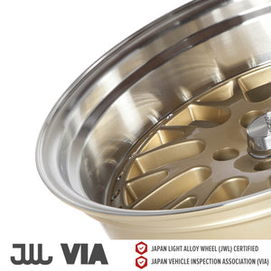 Circuit Performance CP21 Gloss Gold 5x114.3 | 18x11 | +20mm / 6.79
