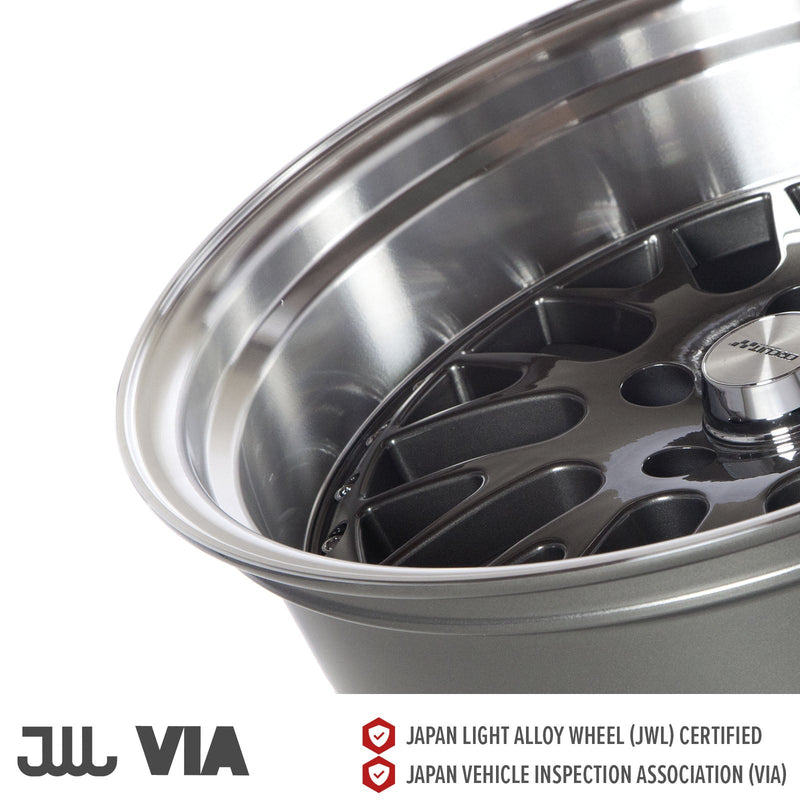 Circuit Performance CP21 Gloss Gunmetal 5x114.3 | 18x11 | +20mm / 6.79
