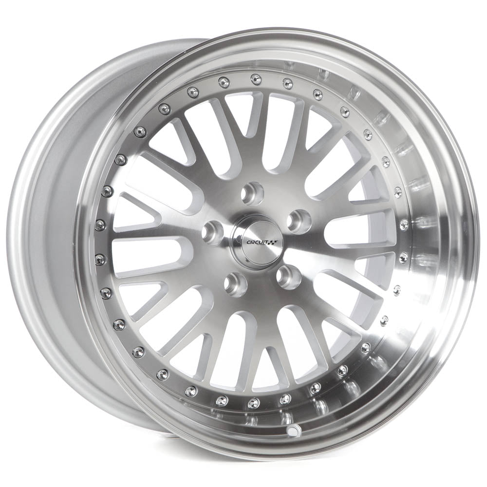 Circuit Performance CP21 Silver/Machined 5x114.3 | 18x11 | +20mm / 6.79