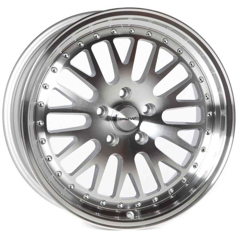 Circuit Performance CP21 Silver/Machined 5x114.3 | 18x8.5 | +35mm / 6.13