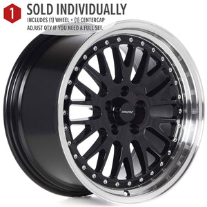 Circuit Performance CP21 Gloss Black ML 5x114.3 | 18x9.5 | +20mm / 6.04