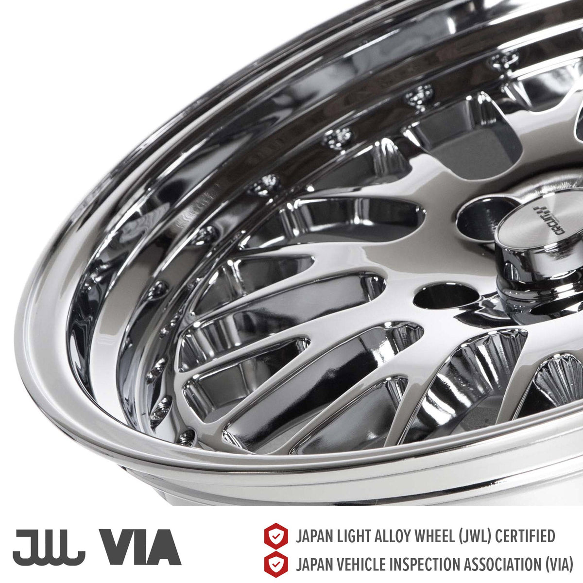 Circuit Performance CP21 Triple Chrome Plated 5x114.3 | 18x9.5 | +20mm / 6.04
