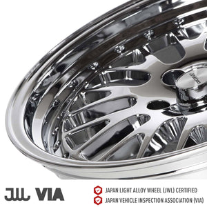 Circuit Performance CP21 Triple Chrome Plated 5x114.3 | 18x9.5 | +20mm / 6.04
