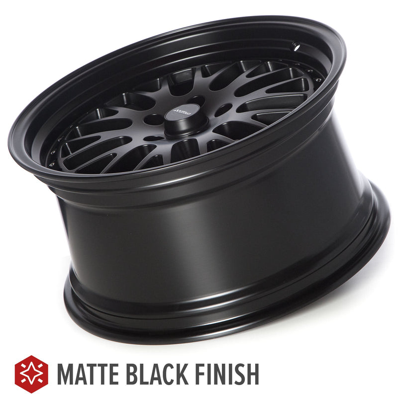 Circuit Performance CP21 Full Matte Black 5x114.3 | 18x9.5 | +20mm / 6.04