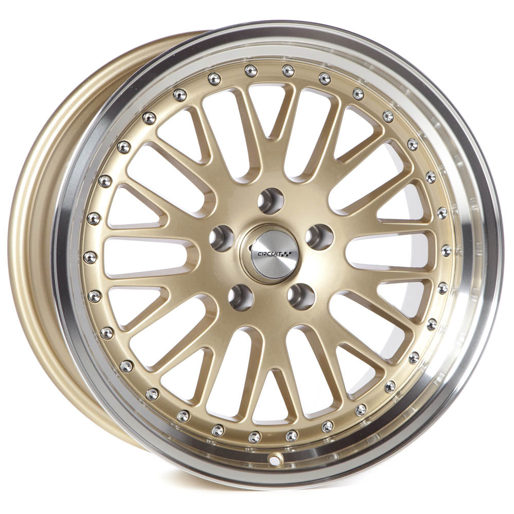 Circuit Performance CP21 Gloss Gold 5x114.3 | 18x9.5 | +20mm / 6.04