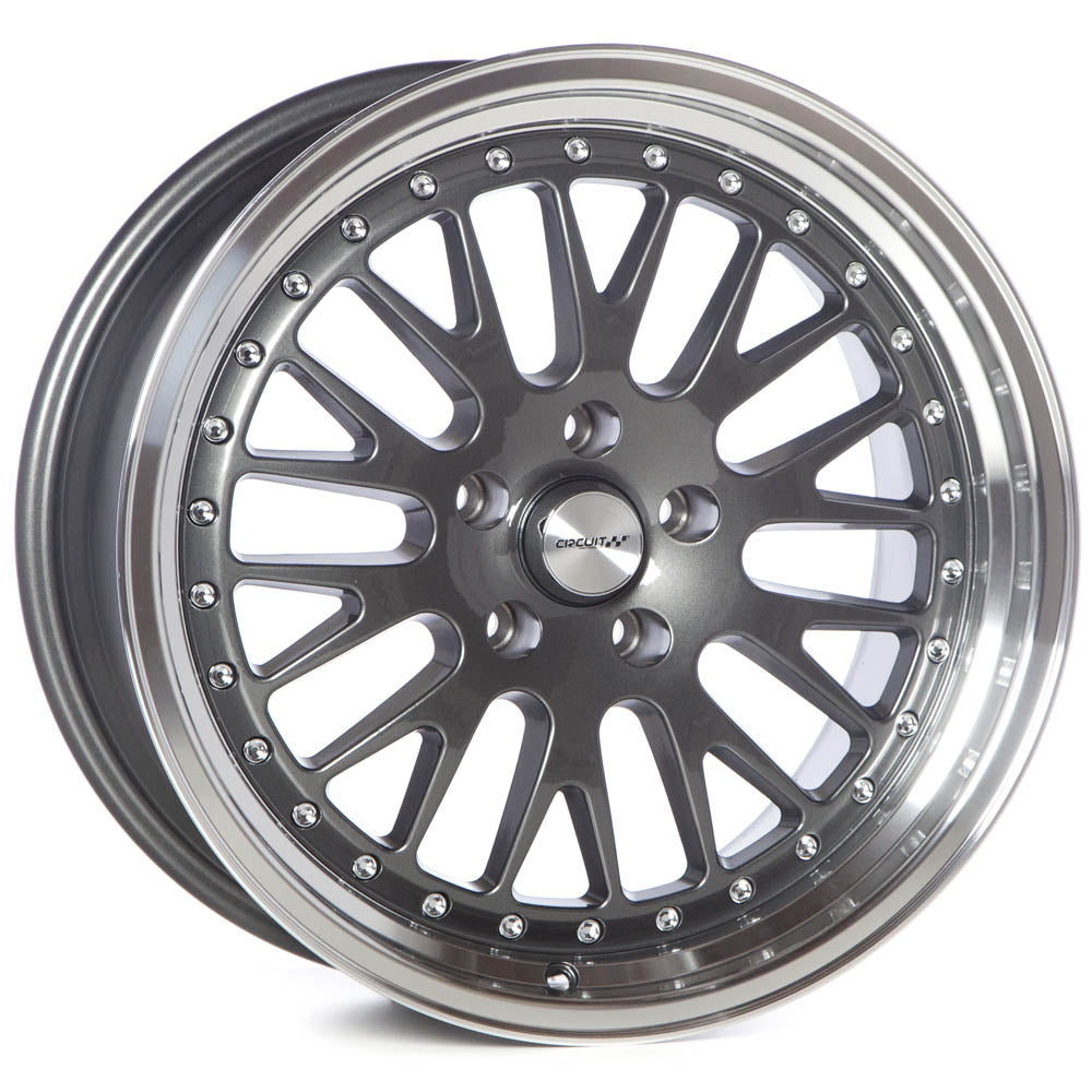 Circuit Performance CP21 Gloss Gunmetal 5x114.3 | 18x9.5 | +20mm / 6.04