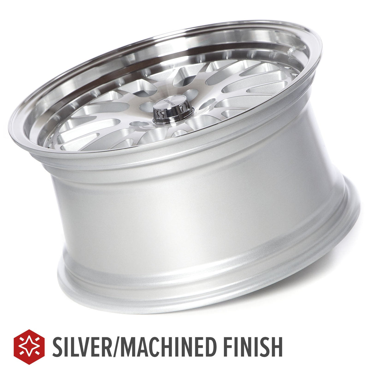 Circuit Performance CP21 Silver/Machined 5x114.3 | 18x9.5 | +20mm / 6.04