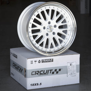 Circuit Performance CP21 Gloss White 5x114.3 | 18x9.5 | +35mm / 6.63