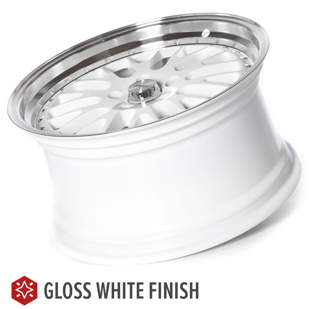 Circuit Performance CP21 Gloss White 5x114.3 | 18x9.5 | +20mm / 6.04
