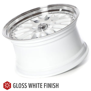 Circuit Performance CP21 Gloss White 5x114.3 | 18x9.5 | +20mm / 6.04