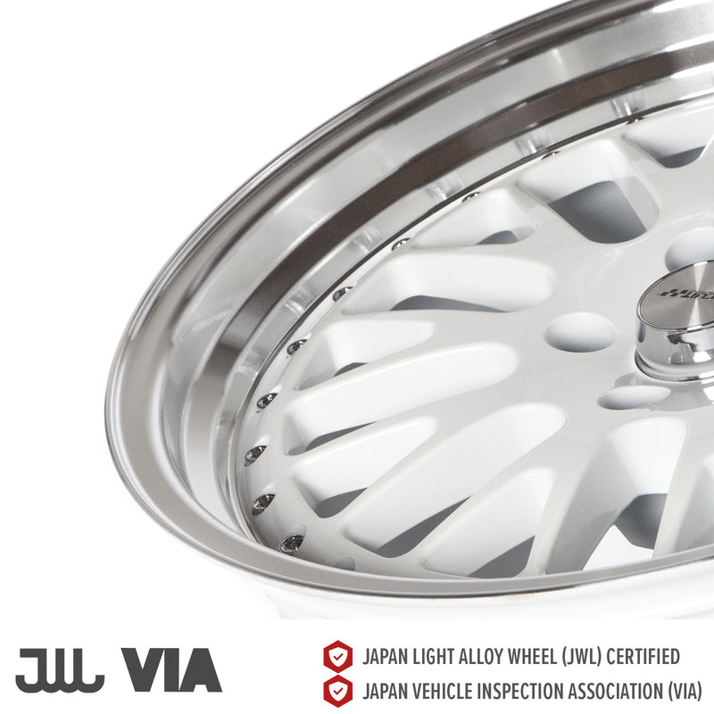 Circuit Performance CP21 Gloss White 5x114.3 | 18x9.5 | +35mm / 6.63