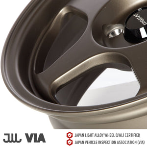 Circuit Performance CP22 Matte Bronze 4x100 | 15x6.5 | +35mm / 5.13