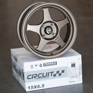 Circuit Performance CP22 Matte Bronze 4x100 | 15x6.5 | +35mm / 5.13