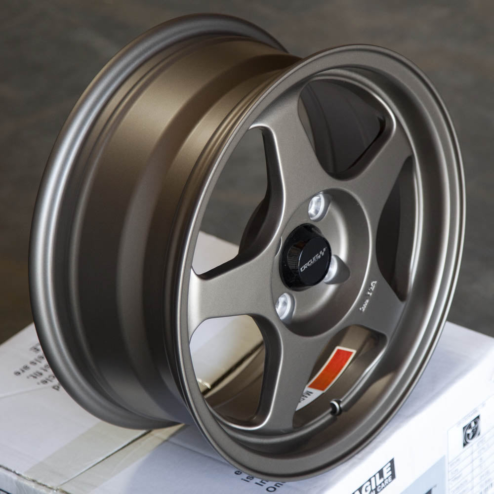 Circuit Performance CP22 Matte Bronze 4x100 | 15x6.5 | +35mm / 5.13