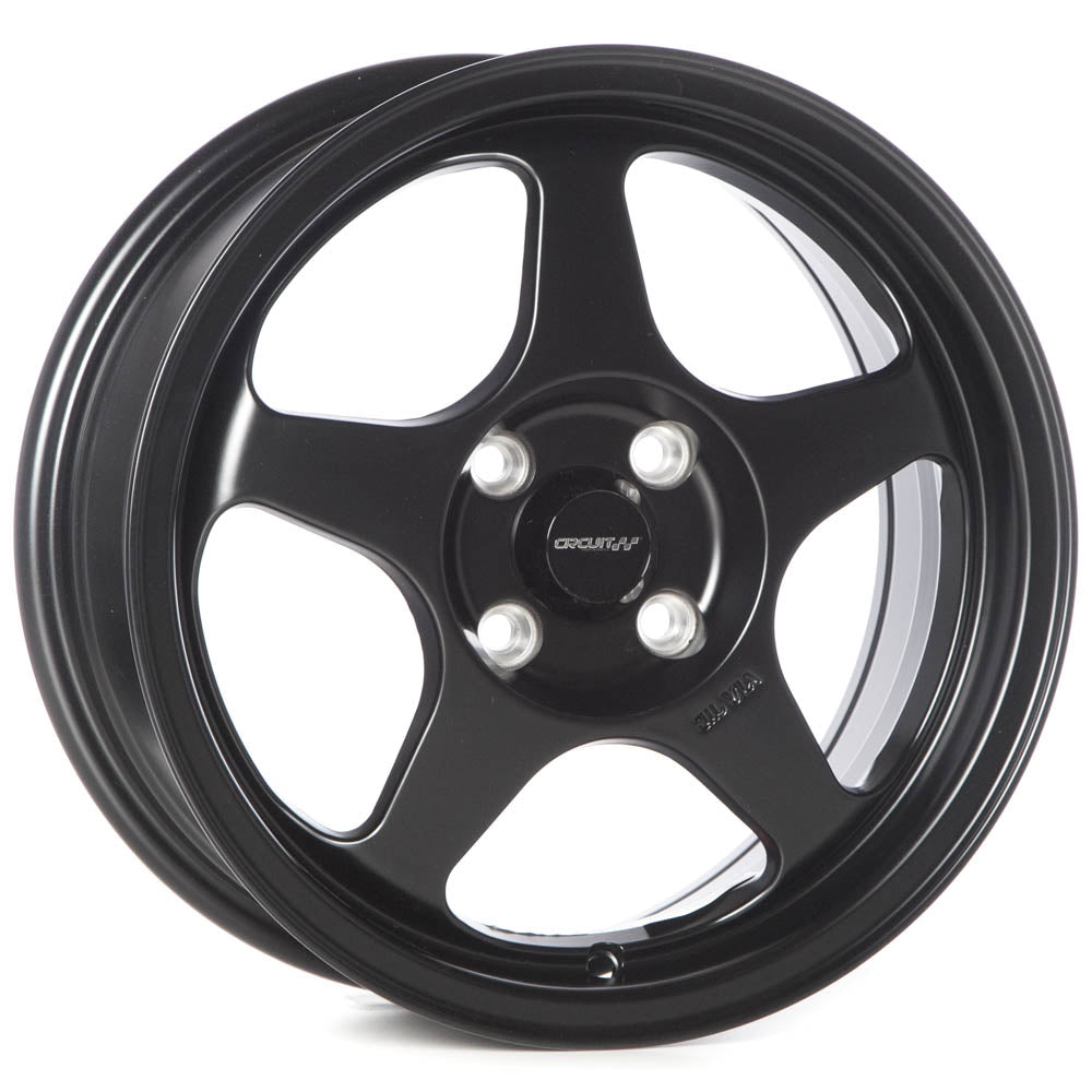 Circuit Performance CP22 Matte Black 4x100 | 15x6.5 | +35mm / 5.13