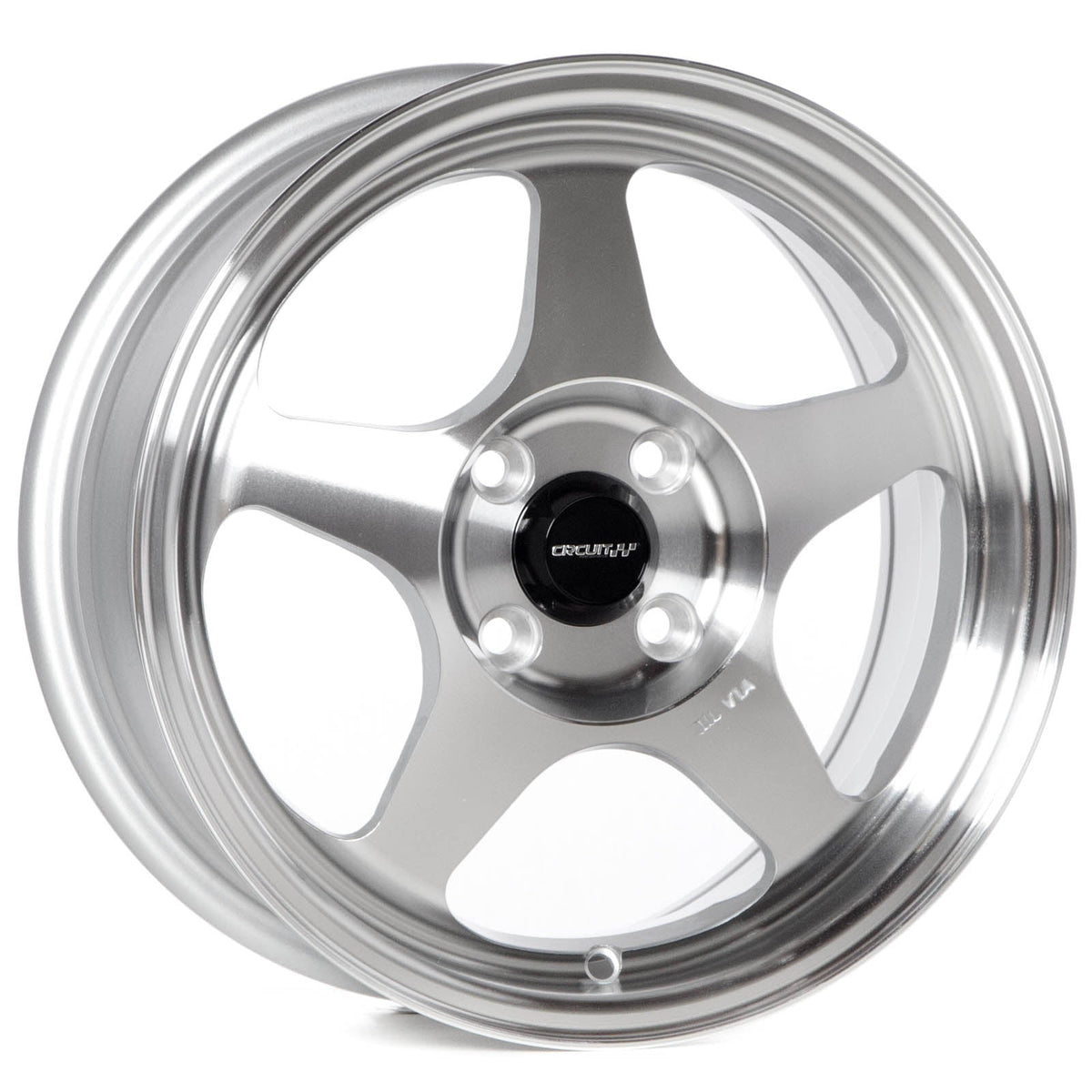 Circuit Performance CP22 Silver/Machined 4x100 | 15x6.5 | +35mm / 5.13