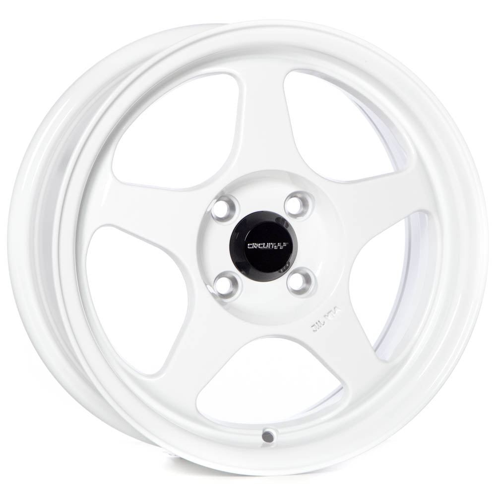 Circuit Performance CP22 Gloss White 4x100 | 15x6.5 | +35mm / 5.13