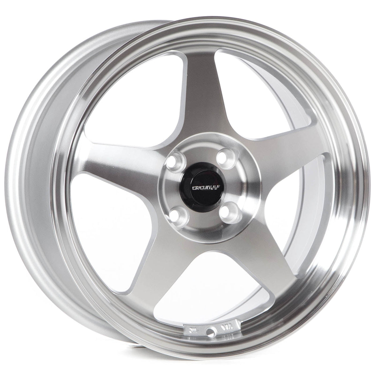 Circuit Performance CP22 Silver/Machined 4x100 | 16x7 | +35mm / 5.38