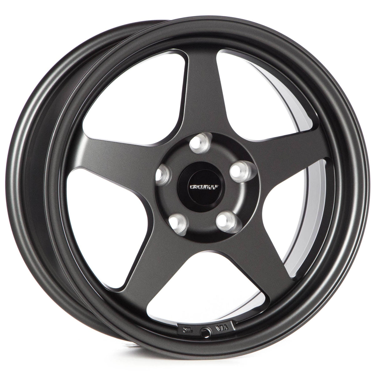 Circuit Performance CP22 Matte Gunmetal 5x114.3 | 16x7 | +35mm / 5.38
