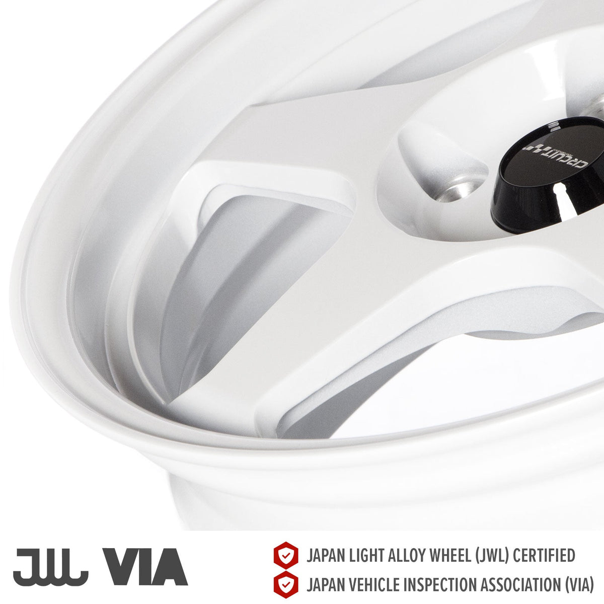 Circuit Performance CP22 Gloss White 5x114.3 | 16x7 | +35mm / 5.38