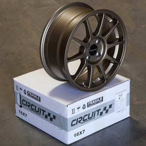 Circuit Performance CP23 Matte Bronze 4x100 | 16x7 | +35mm / 5.38
