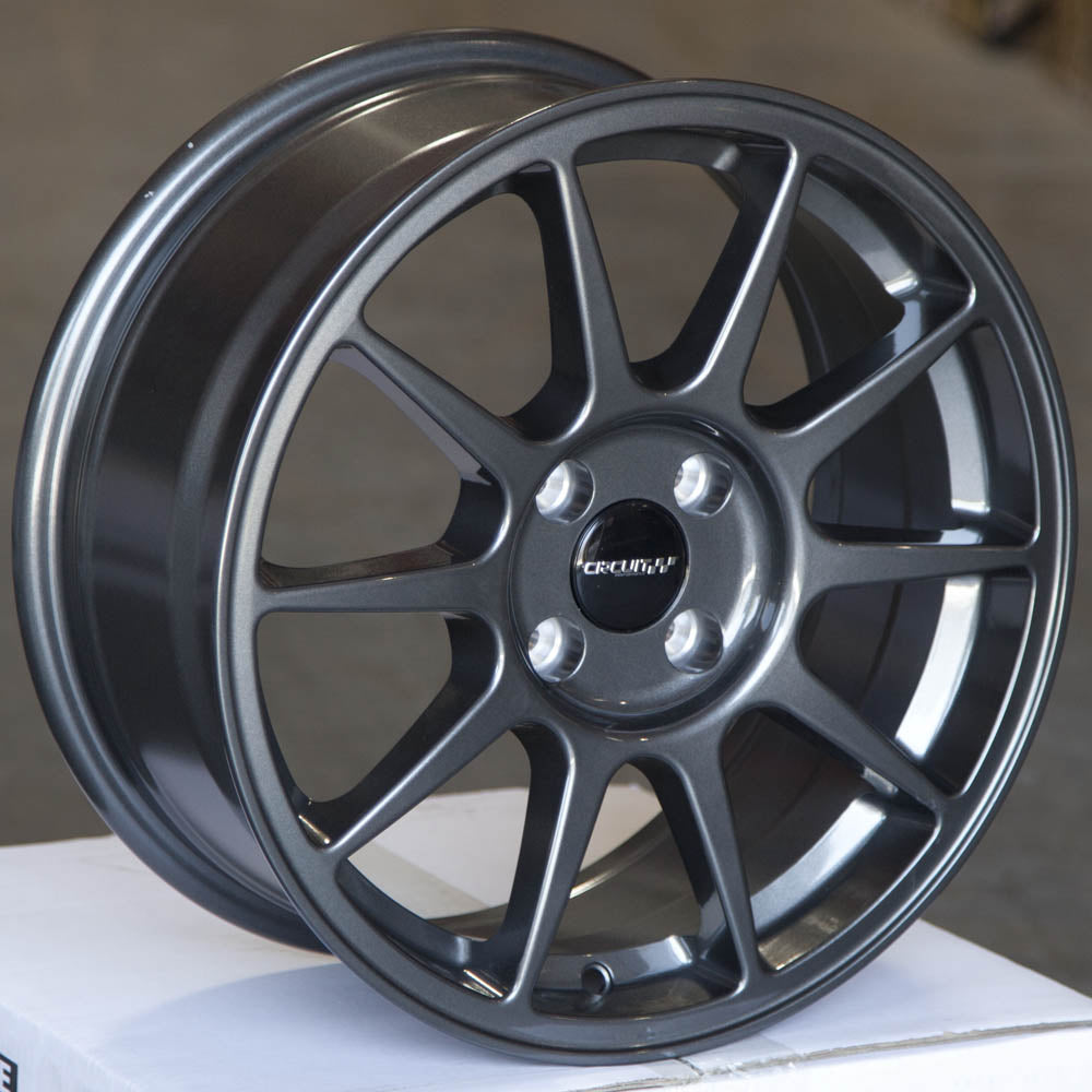 Circuit Performance CP23 Gloss Gunmetal 5x114.3 | 16x7 | +35mm / 5.38