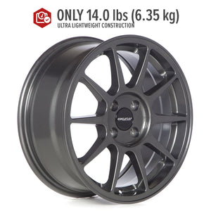 Circuit Performance CP23 Gloss Gunmetal 5x114.3 | 16x7 | +35mm / 5.38