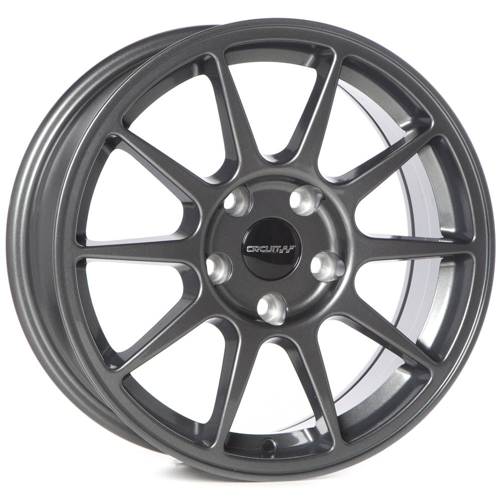 Circuit Performance CP23 Gloss Gunmetal 5x114.3 | 16x7 | +35mm / 5.38