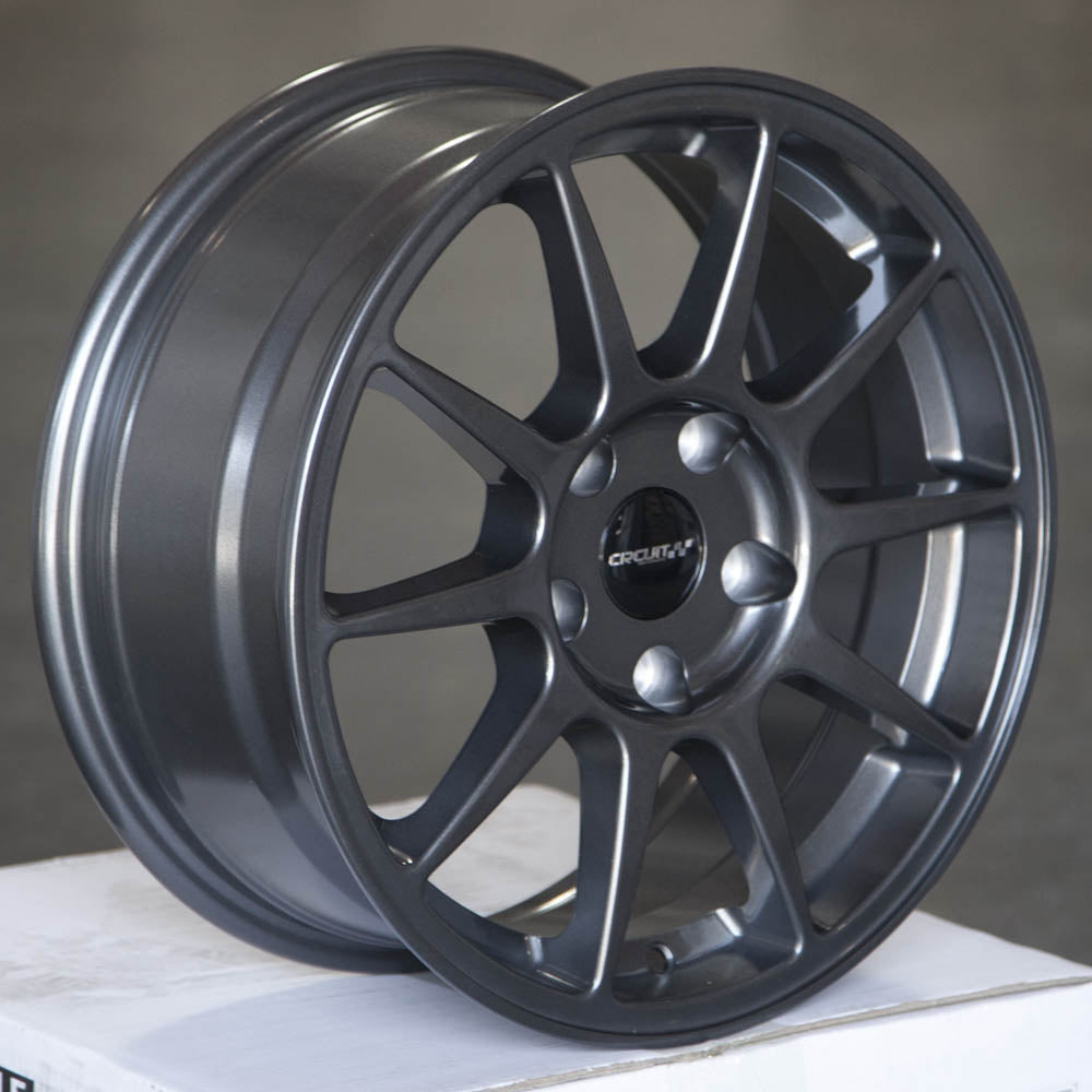 Circuit Performance CP23 Gloss Gunmetal 5x114.3 | 16x7 | +35mm / 5.38